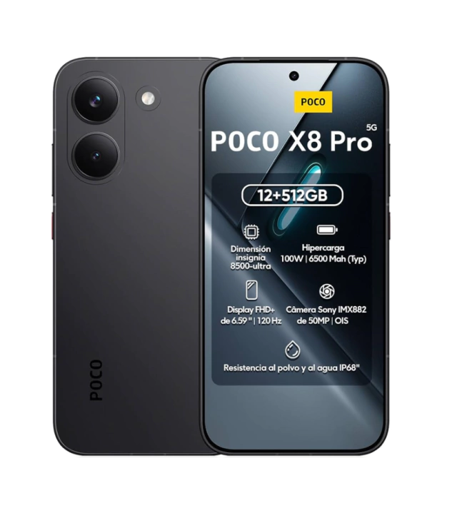 Xiaomi Poco X8 Pro Max: potencia de gama media que le pelea a lo caro